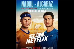 El Slam de Netflix: Rafa Nadal y Alcaraz jugarn una exhibicin en Las Vegas el 3 de marzo