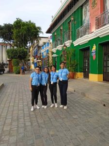 Estudiantes de la Unexca realizan proyecto de promoción del Casco Histórico
