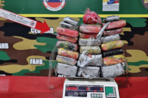 FAN detuvo a ciudadano con 26,4 kilos de cocaína en Táchira