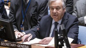 Guterres insta al Consejo de Seguridad a presionar "para evitar catástrofe humana" en Gaza