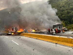 accidente en Petare-Guarenas