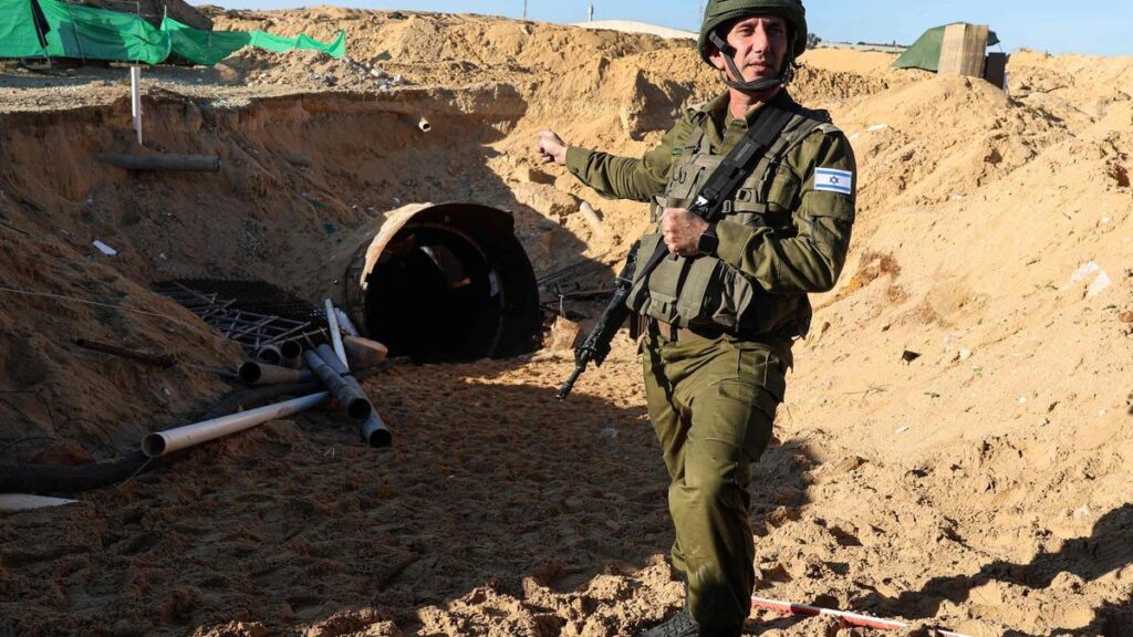 Israel descubre el túnel más largo de Gaza cerca de la frontera común