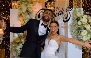 Jay Wheeler y la venezolana Zhamira Zambrano celebraron por todo lo alto su boda eclesiástica