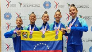 Jóvenes atletas venezolanas destacaron en el Suramericano de Gimnasia Rítmica