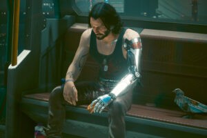 La nueva actualización de Cyberpunk 2077 trae consigo uno de los memes más famosos de Keanu Reeves... pero ahora como Johnny Silverhand