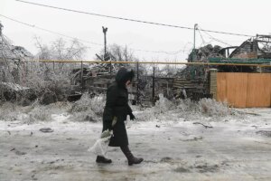 La ofensiva rusa sigue trayendo desolacin a las ciudades y a los habitantes del Donbs