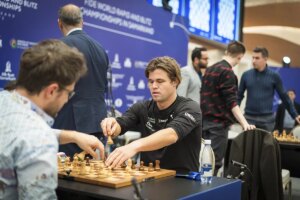 Las tablas de la vergüenza: un empate pactado entre dos rusos da otro Mundial a Carlsen