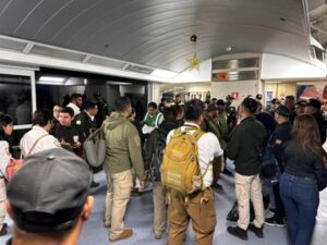 Llegaron 207 venezolanos repatriados de México
