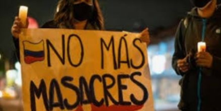 Indepaz presentó alarmante cifra de 93 masacres, hechos violentos y muertes de líderes sociales registradas en Colombia en 2023.