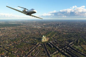 Microsoft Flight Simulator renueva cinco de sus ciudades europeas para hacerlas más realistas e impresionantes, entre ellas Cádiz