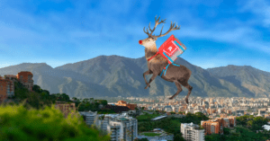 PedidosYa contrata a Rudolf para repartir pedidos evitando colas de diciembre