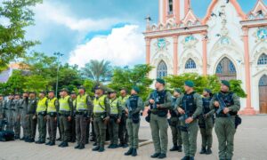 Policia en Barranquilla