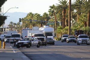 Tres muertos tras un tiroteo en Las Vegas