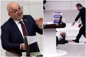 Un diputado turco sufrió un infarto mientras expresaba en el Parlamento que Israel “sufriría la ira de Alá” (+Video impactante)
