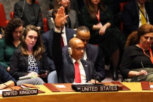 "Un punto de inflexin en la historia": la comunidad internacional critica el veto de EEUU al alto el fuego en Gaza