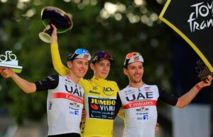 Vingegaard, Pogacar y Van der Poel en el podio de oro de 2023