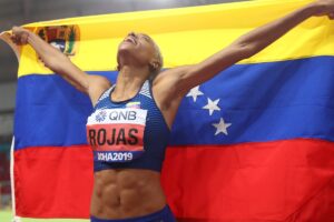 Yulimar Rojas celebró nuevo premio “Mejor Atleta del Año en pruebas de campo” por World Athletics