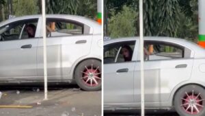 ¡Ay, caramba! Pareja fue captada pegándole al "brinca, brinca" dentro de un carro en Colombia (VIDEO)