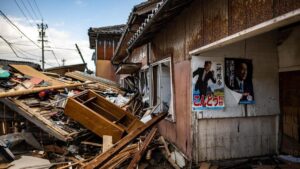 222 personas siguen desaparecidas tras el fuerte terremoto de Año Nuevo en Japón