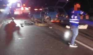 Muere abuela en grave accidente en la vÃ­a Tunja - BogotÃ¡: carro terminÃ³ destruido