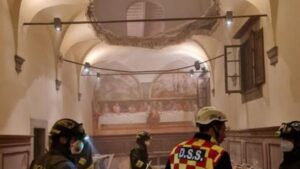 Al menos 30 heridos al hundirse el suelo de un convento en una boda en Toscana