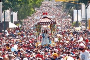 Barquisimeto al 100 % de ocupación para la procesión anual de la Divina Pastora