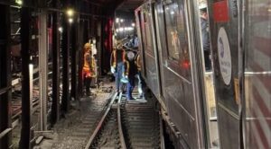 Choque de trenes en Metro de Nueva York deja 24 heridos