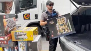 Confiscan una colección exclusiva de Lego durante una operación de antidroga en Australia