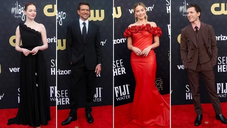 Critics Choice Awards 2024: los mejores looks de las estrellas en la alfombra roja - AlbertoNews