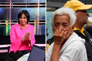 Delcy Rodríguez anunció que el “ingreso mínimo” para los jubilados quedó en 70 dólares y para los pensionados en 25 dólares (+Video)