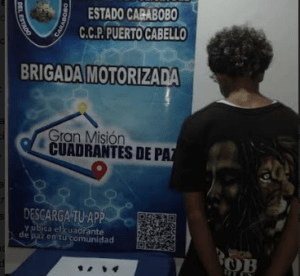 Detenido por Policarabobo sujeto con presunta droga en Puerto Cabello 