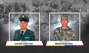 Dos militares muertos en Riohacha