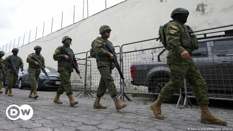 Ecuador bajo estado de excepción tras fuga de narcocriminal – DW – 09/01/2024