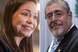 El emotivo mensaje de felicitación de María Corina Machado a Bernardo Arévalo tras lograr tomar posesión en Guatemala