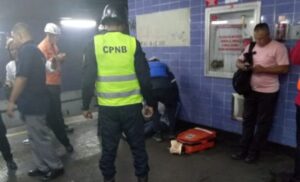 Explosión en el Metro de Caracas