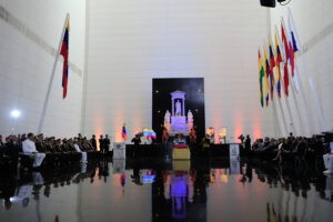 Honores al General Domingo Antonio Sifontes en el Panteón Nacional