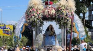 La Divina Pastora llega a la Catedral de Barquisimeto