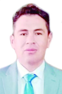 Héctor Burbano, diputado.