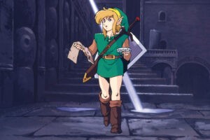 Los carteles de The Legend of Zelda parecen un galimatías indescifrable, pero en realidad puedes leer lo que está escrito