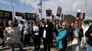 MANIFESTACIONES ISRAEL GUERRA | Manifestaciones de 24 horas en Tel Aviv para exigir el retorno de los rehenes secuestrados en Gaza