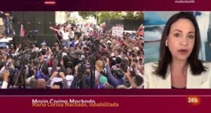 María Corina Machado: "Los venezolanos no vamos a declinar en el mandato que nos dimos. Yo me voy a inscribir y voy a derrotar a Maduro" - AlbertoNews