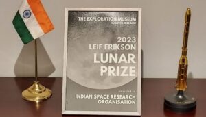 Misión Chandrayaan-3 de India recibió prestigioso premio Leif Erikson por su histórica exploración lunar