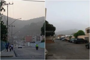 Neblina de polvillo proveniente una fábrica de cemento afectó zona de Anzoátegui este #30Ene