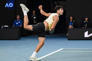 Open de Australia: La mejora de Carlos Alcaraz en el saque: estadsticas a su favor y un ejercicio en pretemporada