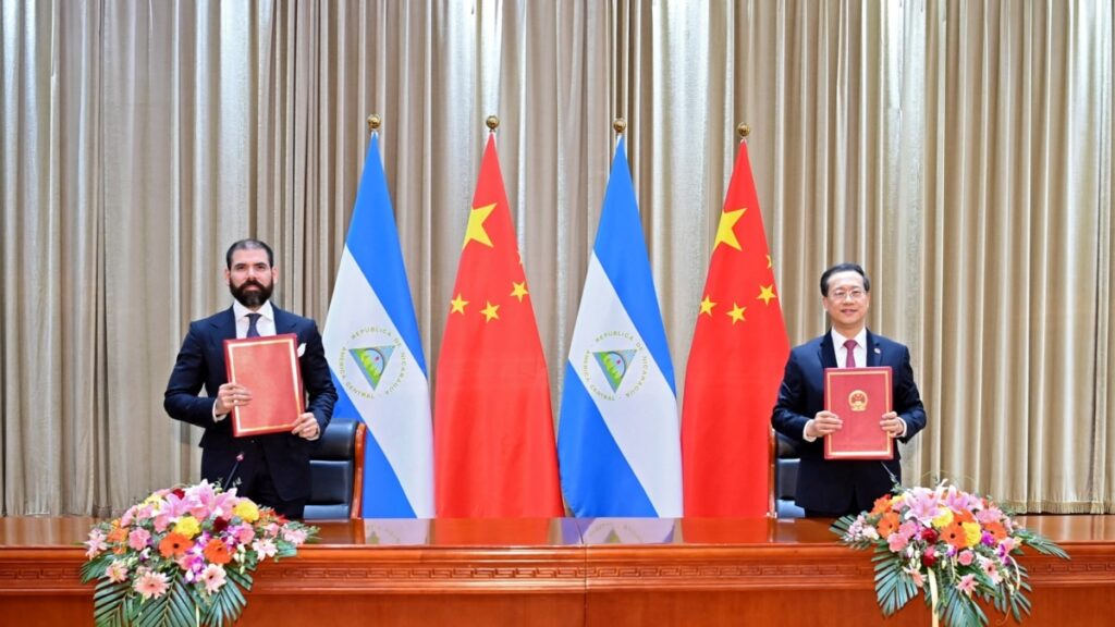 Pacto comercial entre China y Nicaragua entra en vigor