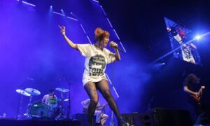 Paramore durante su concierto en BogotÃ¡