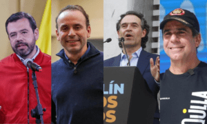 Alcaldes de BogotÃ¡, Cali, MedellÃ­n y Barranquilla