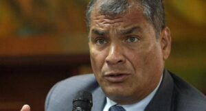 Rafael Correa apoya a presidente Noboa