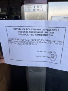 Sala Político Administrativa del TSJ sigue sin dar acceso al expediente de María Corina Machado