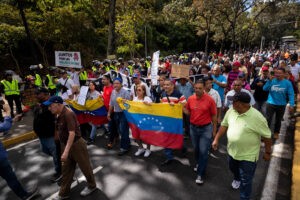 "Salarios del hambre": empleados venezolanos salieron a la calle para exigir ingresos dignos (Fotos)